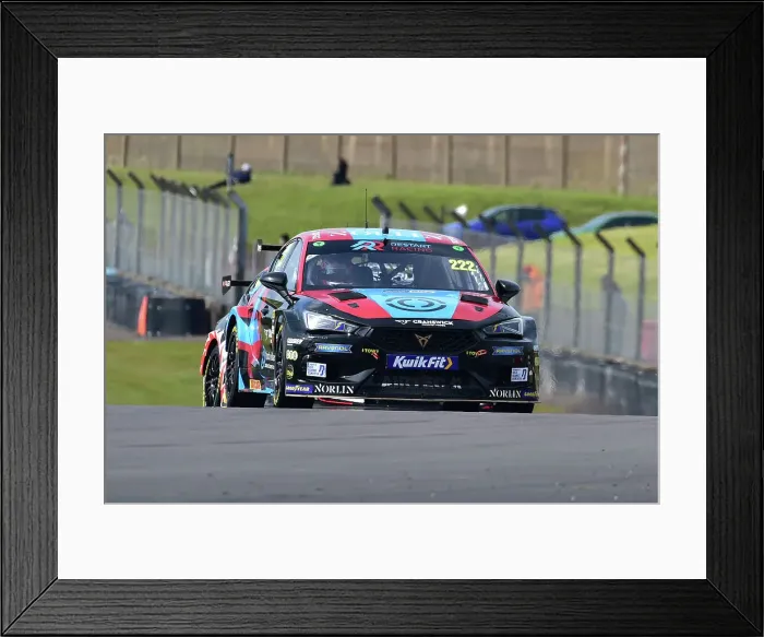 Framed Print : CM35 5160 Chris Smiley, Cupra Leon, Restart Racing Framed Print : CM35 5160 Chris Smiley, Cupra Leon, Restart Racing