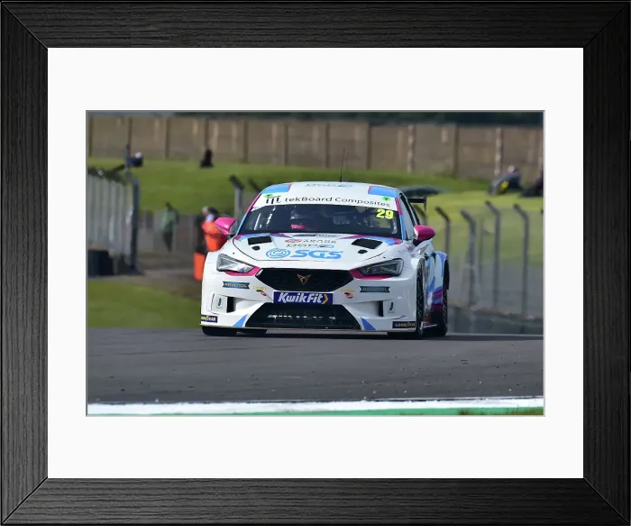 Framed Print : CM35 5162 Scott Sumpton, Cupra Leon, Restart Racing Framed Print : CM35 5162 Scott Sumpton, Cupra Leon, Restart Racing