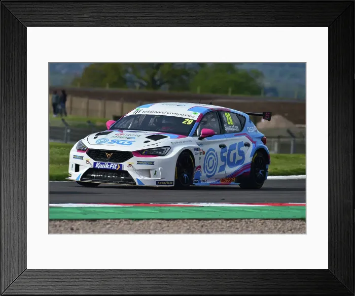 Framed Print : CM35 5178 Scott Sumpton, Cupra Leon, Restart Racing Framed Print : CM35 5178 Scott Sumpton, Cupra Leon, Restart Racing