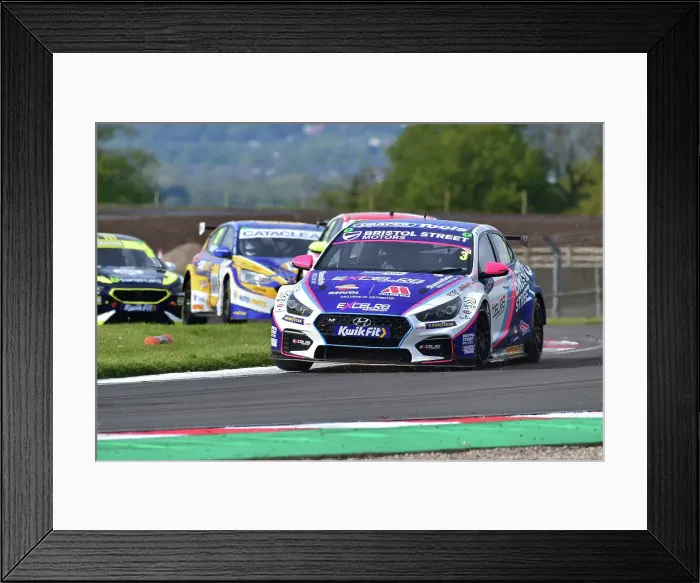 Framed Print : CM35 5191 Tom Chilton, Hyundai i30N, Team Bristol Street Motors Framed Print : CM35 5191 Tom Chilton, Hyundai i30N, Team Bristol Street Motors