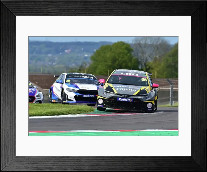 Framed Print : CM35 5200 Josh Cook, Toyota Corolla GR Sport, LKQ Euro Car Parts with SYNETIQ Framed Print : CM35 5200 Josh Cook, Toyota Corolla GR Sport, LKQ Euro Car Parts with SYNETIQ
