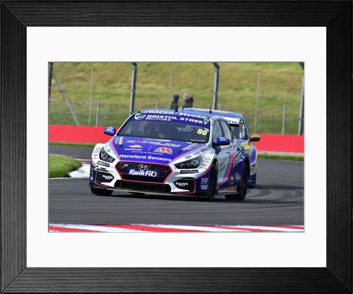 Framed Print : CM35 5225 Tom Ingram, Hyundai i30N, Team Bristol Street Motors Framed Print : CM35 5225 Tom Ingram, Hyundai i30N, Team Bristol Street Motors