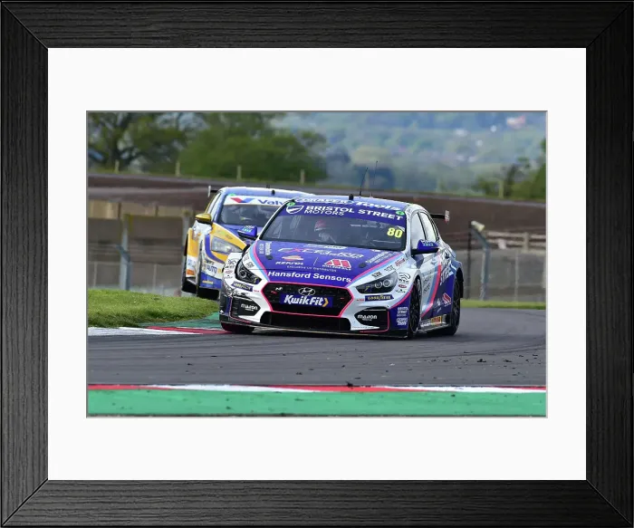 Framed Print : CM35 5257 Tom Ingram, Hyundai i30N, Team Bristol Street Motors Framed Print : CM35 5257 Tom Ingram, Hyundai i30N, Team Bristol Street Motors