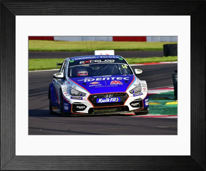 Framed Print : CJ13 8950 Ronan Pearson, Hyundai i30N, Team Bristol Street Motors Framed Print : CJ13 8950 Ronan Pearson, Hyundai i30N, Team Bristol Street Motors