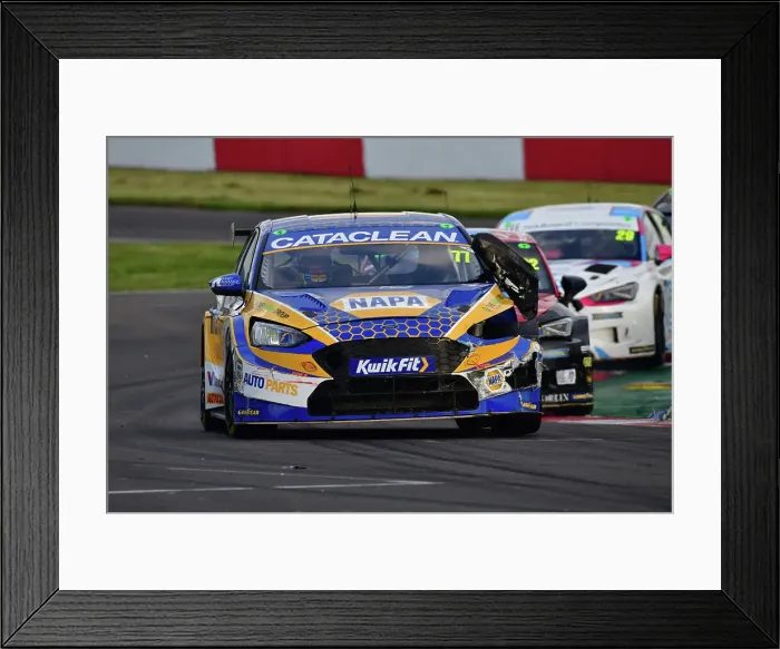 Framed Print : CJ13 9006 Sam Osborne, Ford Focus ST, NAPA Racing UK Framed Print : CJ13 9006 Sam Osborne, Ford Focus ST, NAPA Racing UK