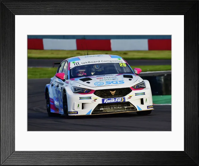 Framed Print : CJ13 9078 Scott Sumpton, Cupra Leon, Restart Racing Framed Print : CJ13 9078 Scott Sumpton, Cupra Leon, Restart Racing