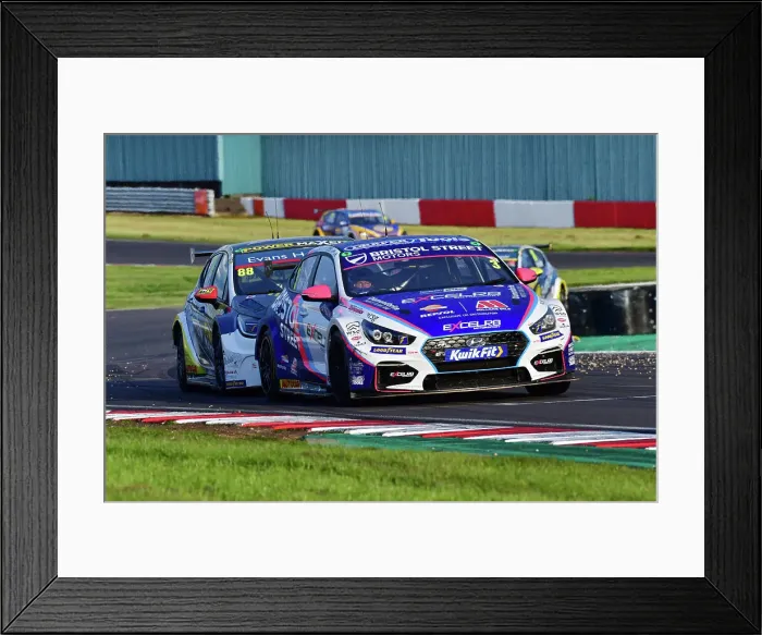 Framed Print : CJ13 9114 Tom Chilton, Hyundai i30N, Team Bristol Street Motors Framed Print : CJ13 9114 Tom Chilton, Hyundai i30N, Team Bristol Street Motors