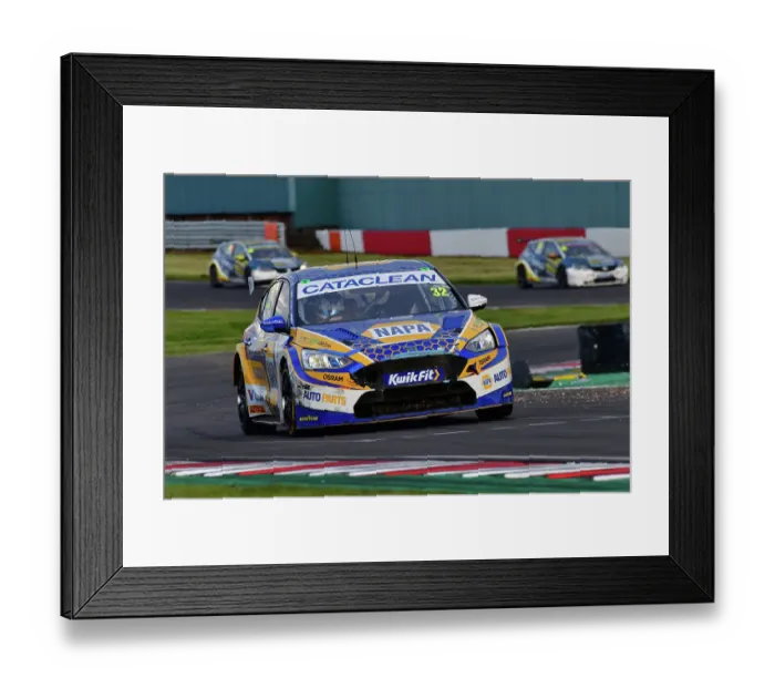 Framed Print : CJ13 9155 Daniel Rowbottom, Ford Focus ST, NAPA Racing UK Framed Print : CJ13 9155 Daniel Rowbottom, Ford Focus ST, NAPA Racing UK