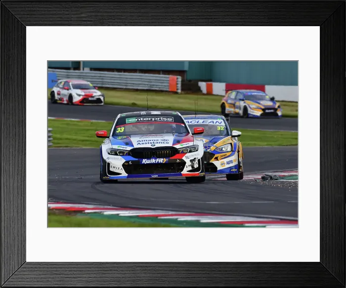 Framed Print : CJ13 9187 Adam Morgan, BMW 330e M Sport, Team BMW Framed Print : CJ13 9187 Adam Morgan, BMW 330e M Sport, Team BMW