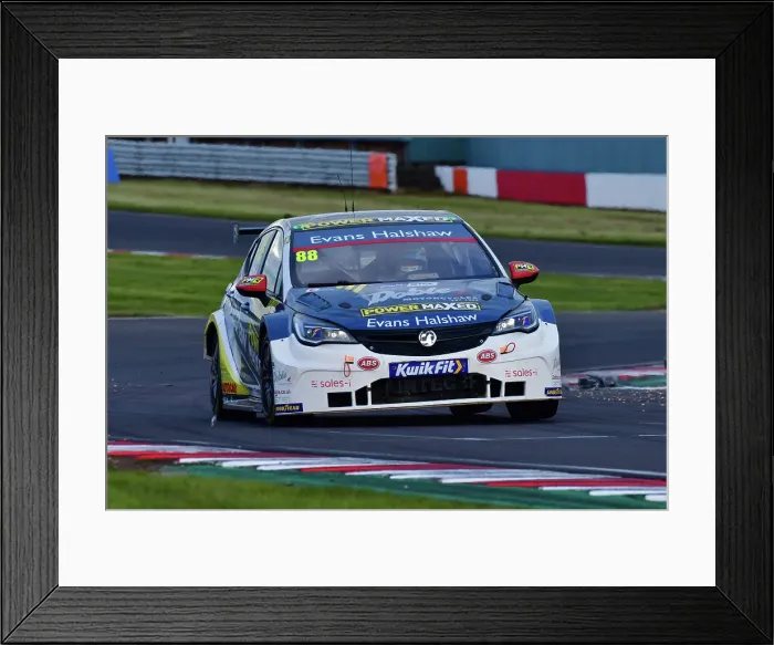 Framed Print : CJ13 9193 Mikey Doble, Vauxhall Astra, Evans Halshaw Power Maxed Racing Framed Print : CJ13 9193 Mikey Doble, Vauxhall Astra, Evans Halshaw Power Maxed Racing