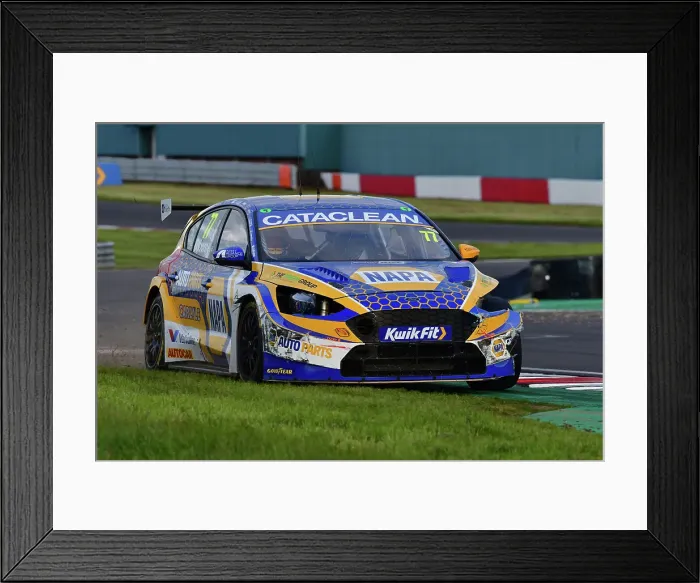 Framed Print : CJ13 9198 Sam Osborne, Ford Focus ST, NAPA Racing UK Framed Print : CJ13 9198 Sam Osborne, Ford Focus ST, NAPA Racing UK