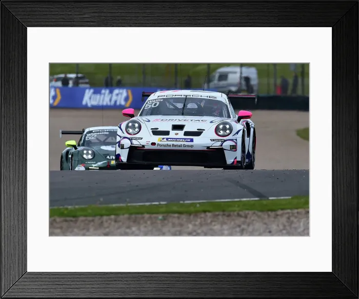 Framed Print : CM35 4944 James Wallis, Porsche 911 GT3 Cup, JTR