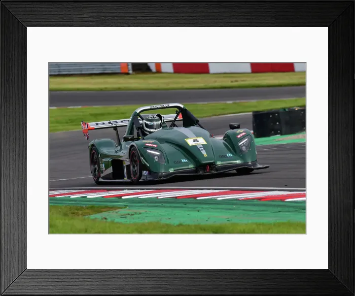 Framed Print : CJ13 8603 Adrian Hallmark, North Motorsport Framed Print : CJ13 8603 Adrian Hallmark, North Motorsport