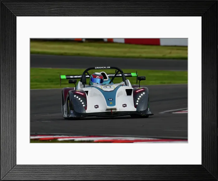 Framed Print : CJ13 8629 Bradley Gaunt, North Motorsport Framed Print : CJ13 8629 Bradley Gaunt, North Motorsport