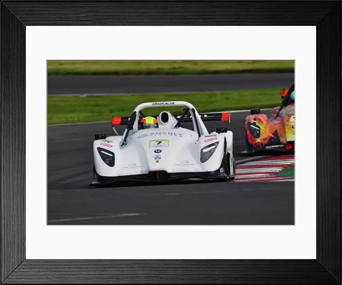 Framed Print : CJ13 8699 Stephen Shanly, North Motorsport Framed Print : CJ13 8699 Stephen Shanly, North Motorsport