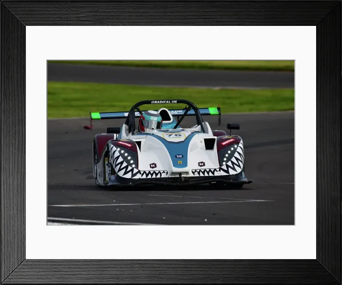 Framed Print : CJ13 8707 Ashley Gaunt, North Motorsport Framed Print : CJ13 8707 Ashley Gaunt, North Motorsport