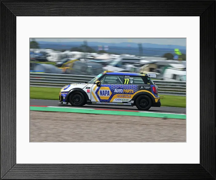 Framed Print : CJ13 8467 Jamie Osborne, MINI JCW, NAPA Racing UK Framed Print : CJ13 8467 Jamie Osborne, MINI JCW, NAPA Racing UK