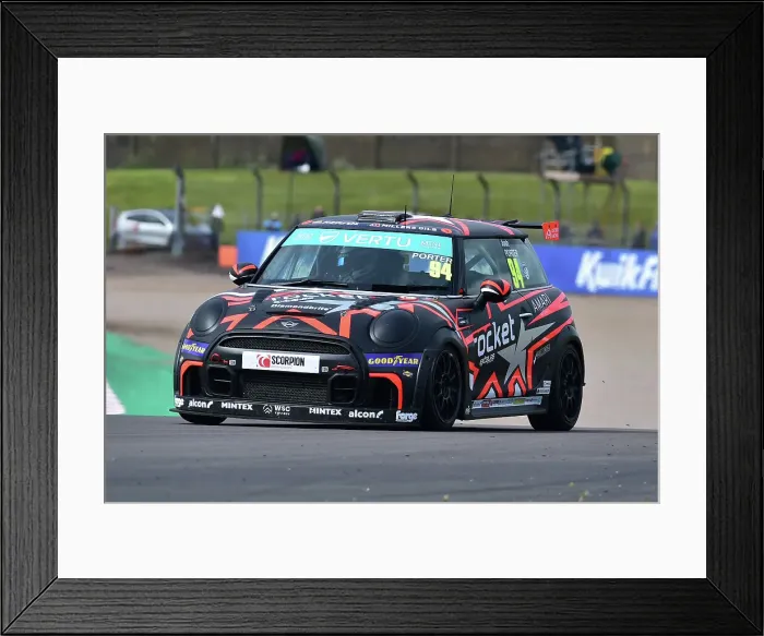 Framed Print : CM35 4891 Josh Porter, MINI JCW, EXCELR8 Motorsport Framed Print : CM35 4891 Josh Porter, MINI JCW, EXCELR8 Motorsport