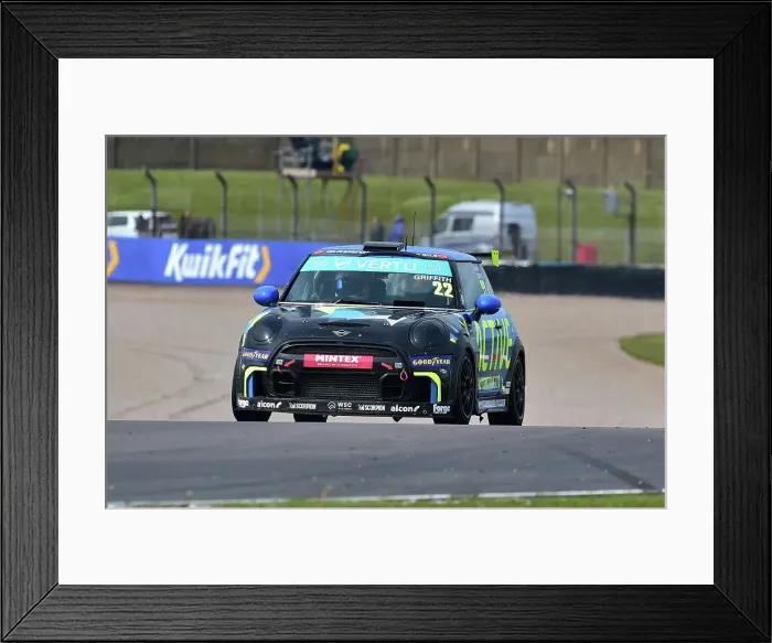 Framed Print : CM35 4894 James Griffith, Mini JCW, Jamsport Racing UK Framed Print : CM35 4894 James Griffith, Mini JCW, Jamsport Racing UK