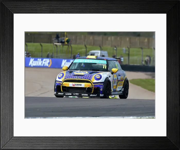Framed Print : CM35 4904 Jamie Osborne, MINI JCW, NAPA Racing UK Framed Print : CM35 4904 Jamie Osborne, MINI JCW, NAPA Racing UK