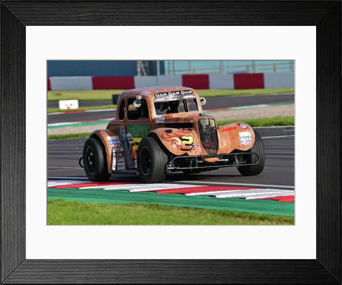 Framed Print : CJ13 8762 Tony Broome, 1934 Ford Coupe