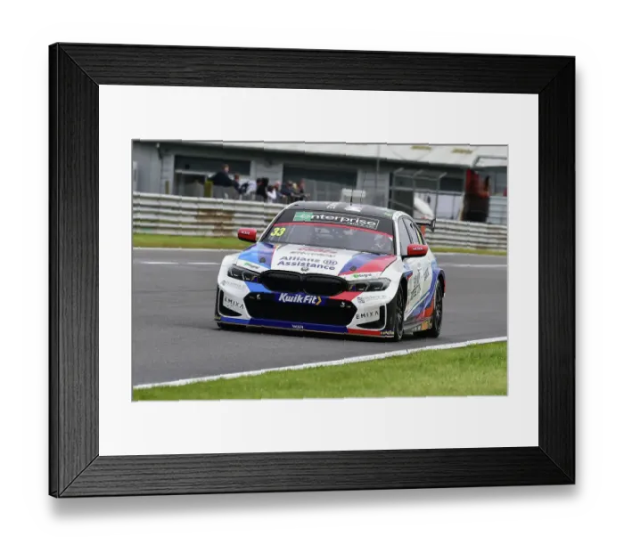 Framed Print : CM35 5932 Adam Morgan, BMW 330e M Sport, Team BMW Framed Print : CM35 5932 Adam Morgan, BMW 330e M Sport, Team BMW