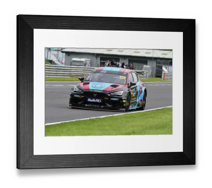 Framed Print : CM35 5937 Chris Smiley, Cupra Leon, Restart Racing Framed Print : CM35 5937 Chris Smiley, Cupra Leon, Restart Racing