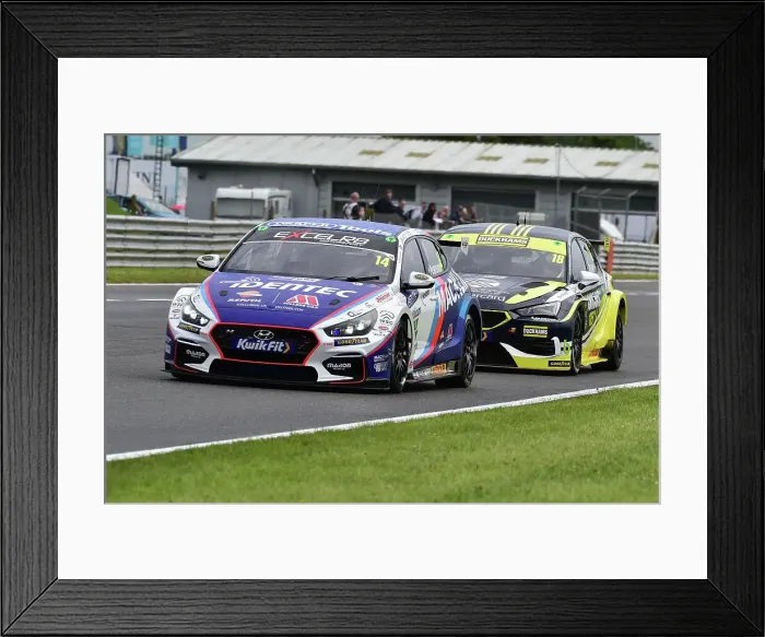 Framed Print : CM35 5941 Ronan Pearson, Hyundai i30N, Team Bristol Street Motors, Daryl Deleon, Cupra Leon Framed Print : CM35 5941 Ronan Pearson, Hyundai i30N, Team Bristol Street Motors, Daryl Deleon, Cupra Leon