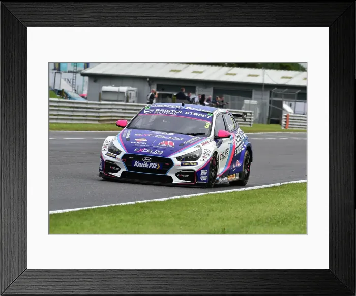 Framed Print : CM35 5943 Tom Chilton, Hyundai i30N, Team Bristol Street Motors Framed Print : CM35 5943 Tom Chilton, Hyundai i30N, Team Bristol Street Motors