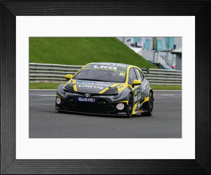 Framed Print : CM35 5946 Aiden Moffat, Toyota Corolla GR Sport, LKQ Euro Car Parts with SYNETIQ Framed Print : CM35 5946 Aiden Moffat, Toyota Corolla GR Sport, LKQ Euro Car Parts with SYNETIQ