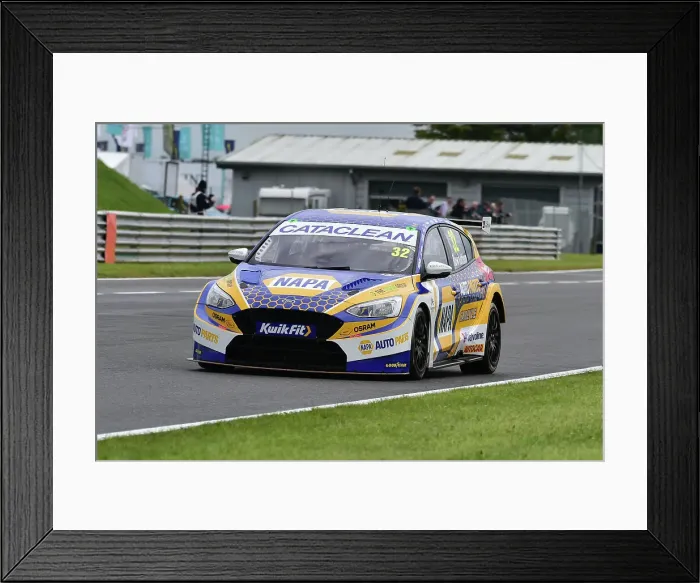 Framed Print : CM35 5957 Daniel Rowbottom, Ford Focus ST, NAPA Racing UK Framed Print : CM35 5957 Daniel Rowbottom, Ford Focus ST, NAPA Racing UK