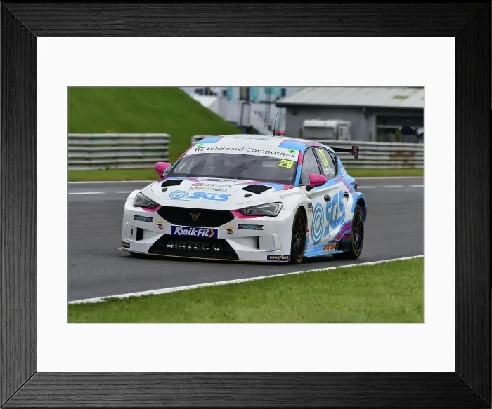 Framed Print : CM35 5967 Scott Sumpton, Cupra Leon, Restart Racing Framed Print : CM35 5967 Scott Sumpton, Cupra Leon, Restart Racing