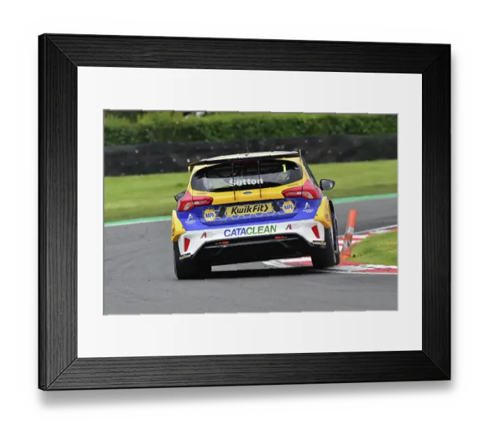 Framed Print : CM35 6006 Ashley Sutton, Ford Focus ST, NAPA Racing UK Framed Print : CM35 6006 Ashley Sutton, Ford Focus ST, NAPA Racing UK