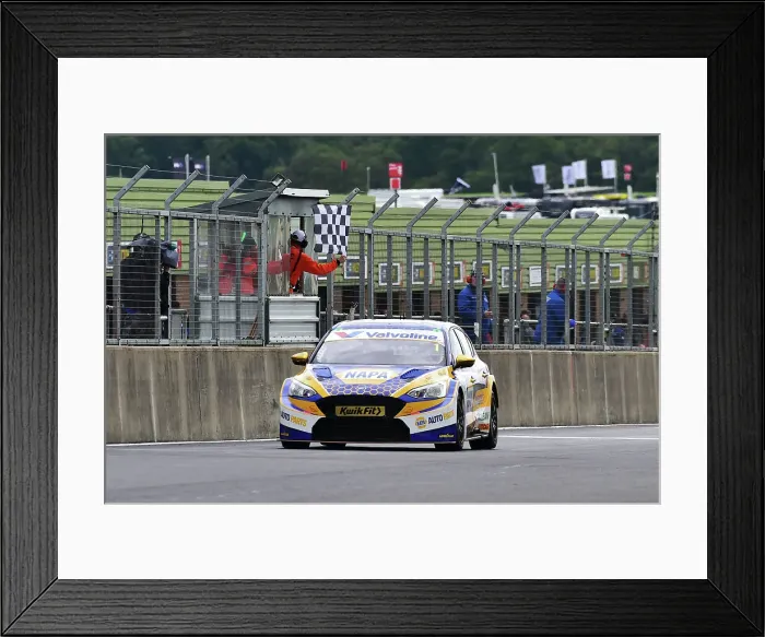 Framed Print : CM35 6092 Ashley Sutton, Ford Focus ST, NAPA Racing UK Framed Print : CM35 6092 Ashley Sutton, Ford Focus ST, NAPA Racing UK