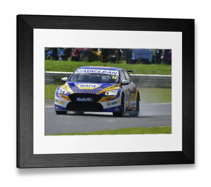 Framed Print : CM35 6343 Daniel Rowbottom, Ford Focus ST, NAPA Racing UK Framed Print : CM35 6343 Daniel Rowbottom, Ford Focus ST, NAPA Racing UK