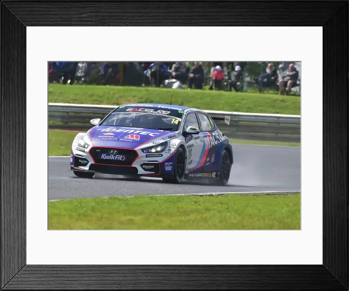 Framed Print : CM35 6347 Ronan Pearson, Hyundai i30N, Team Bristol Street Motors Framed Print : CM35 6347 Ronan Pearson, Hyundai i30N, Team Bristol Street Motors