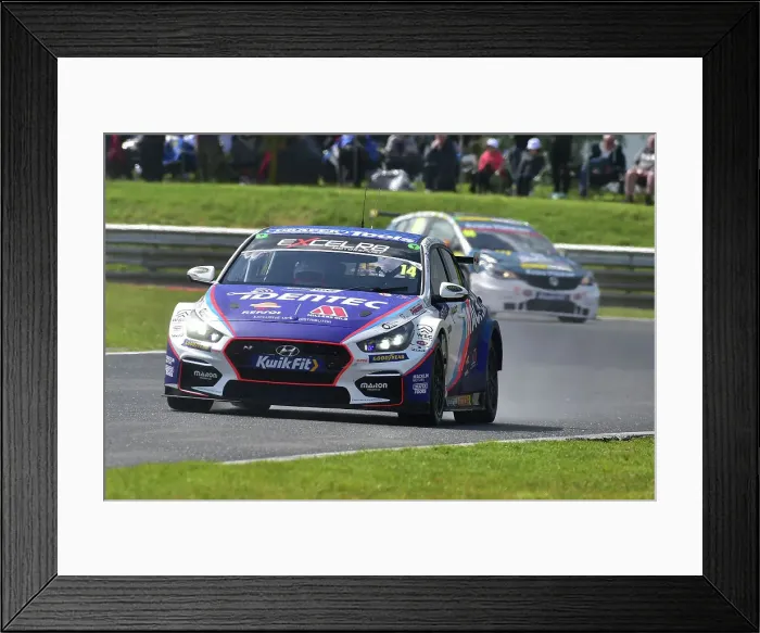 Framed Print : CM35 6369 Ronan Pearson, Hyundai i30N, Team Bristol Street Motors Framed Print : CM35 6369 Ronan Pearson, Hyundai i30N, Team Bristol Street Motors