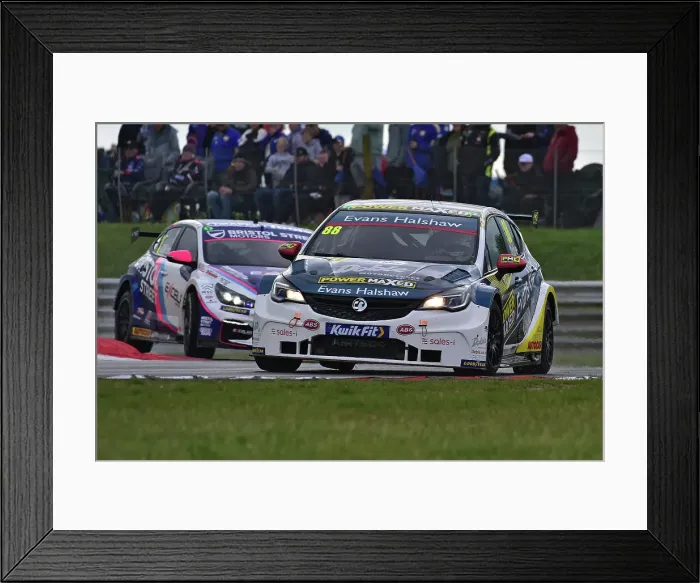 Framed Print : CM35 6422 Mikey Doble, Vauxhall Astra, Evans Halshaw Power Maxed Racing Framed Print : CM35 6422 Mikey Doble, Vauxhall Astra, Evans Halshaw Power Maxed Racing