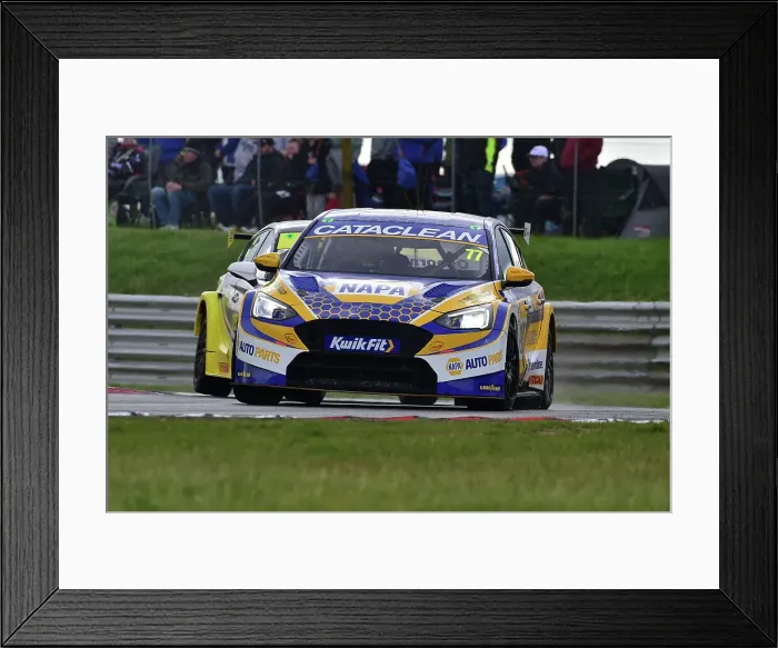 Framed Print : CM35 6425 Sam Osborne, Ford Focus ST, NAPA Racing UK Framed Print : CM35 6425 Sam Osborne, Ford Focus ST, NAPA Racing UK