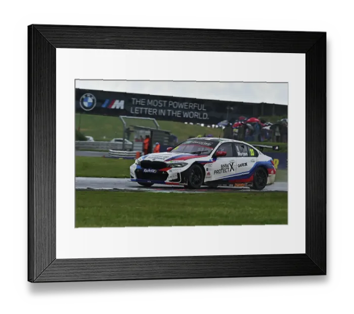 Framed Print : CM35 6472 Adam Morgan, BMW 330e M Sport, Team BMW Framed Print : CM35 6472 Adam Morgan, BMW 330e M Sport, Team BMW