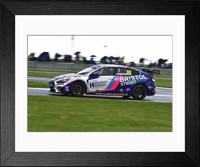 Framed Print : CM35 6536 Tom Ingram, Hyundai i30N, Team Bristol Street Motors Framed Print : CM35 6536 Tom Ingram, Hyundai i30N, Team Bristol Street Motors