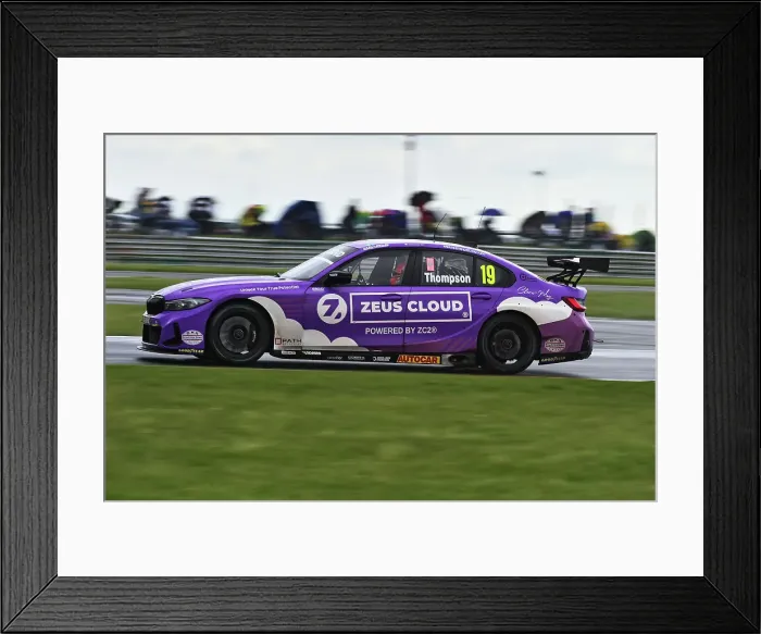 Framed Print : CM35 6567 Bobby Thompson, BMW 330e M Sport, Zeus Cloud Racing with WSR Framed Print : CM35 6567 Bobby Thompson, BMW 330e M Sport, Zeus Cloud Racing with WSR