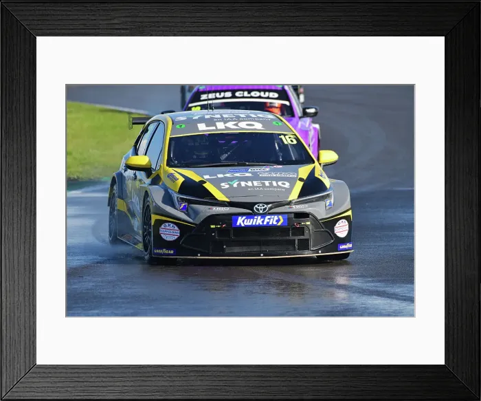 Framed Print : CJ13 9988 Aiden Moffat, Toyota Corolla GR Sport, LKQ Euro Car Parts with SYNETIQ Framed Print : CJ13 9988 Aiden Moffat, Toyota Corolla GR Sport, LKQ Euro Car Parts with SYNETIQ