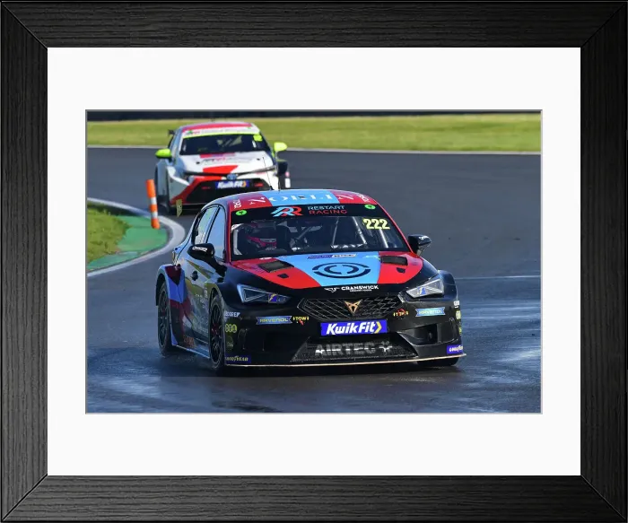 Framed Print : CJ14 0002 Chris Smiley, Cupra Leon, Restart Racing Framed Print : CJ14 0002 Chris Smiley, Cupra Leon, Restart Racing