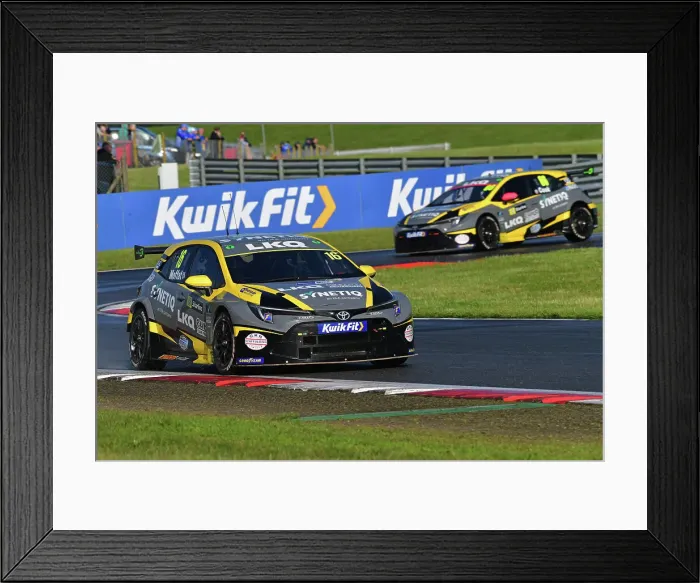 Framed Print : CJ14 0047 Aiden Moffat, Toyota Corolla GR Sport, LKQ Euro Car Parts with SYNETIQ Framed Print : CJ14 0047 Aiden Moffat, Toyota Corolla GR Sport, LKQ Euro Car Parts with SYNETIQ