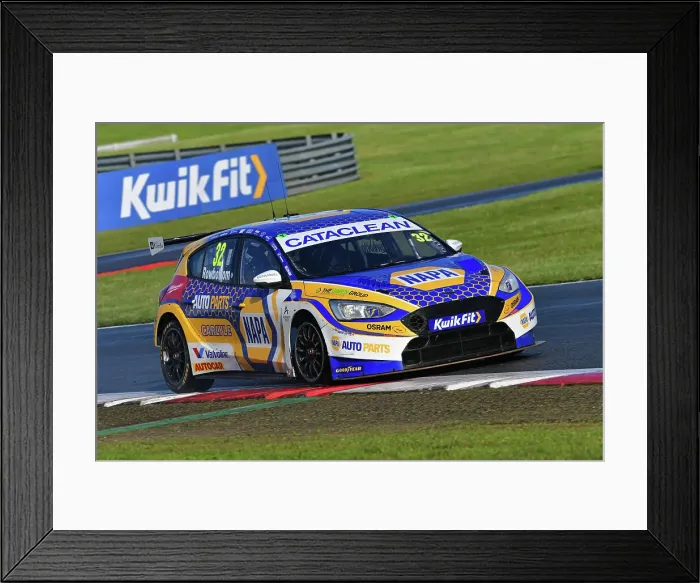 Framed Print : CJ14 0063 Daniel Rowbottom, Ford Focus ST, NAPA Racing UK Framed Print : CJ14 0063 Daniel Rowbottom, Ford Focus ST, NAPA Racing UK