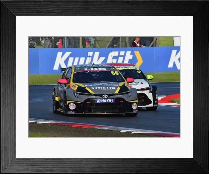 Framed Print : CJ14 0066 Josh Cook, Toyota Corolla GR Sport, LKQ Euro Car Parts with SYNETIQ Framed Print : CJ14 0066 Josh Cook, Toyota Corolla GR Sport, LKQ Euro Car Parts with SYNETIQ
