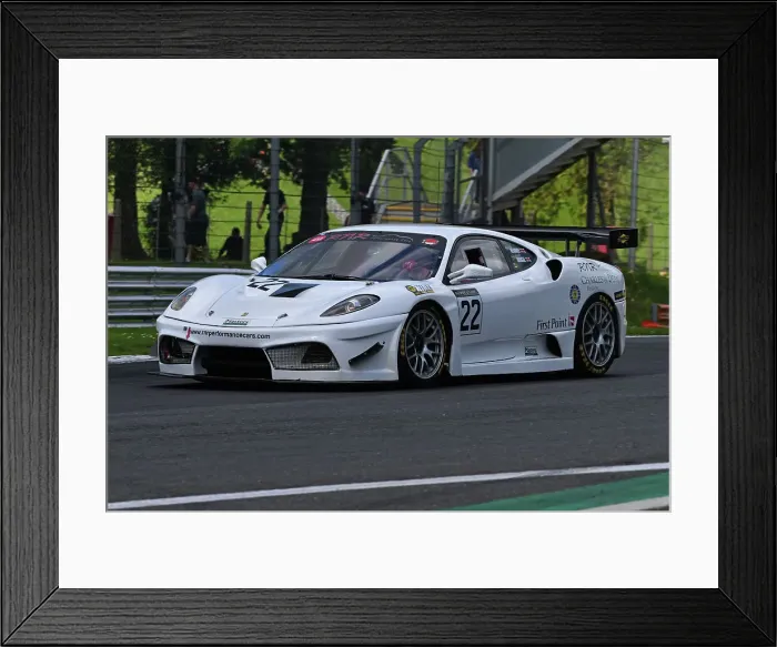 Framed Print : CJ13 9419 Vance Kearney, Ferrari 430 GT3 Framed Print : CJ13 9419 Vance Kearney, Ferrari 430 GT3