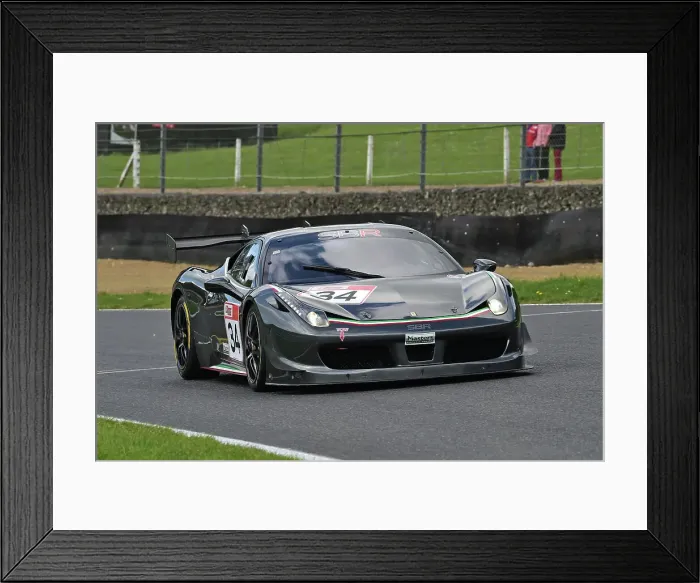Framed Print : CM35 5278 Gary Culver, Ferrari 458 Challenge Framed Print : CM35 5278 Gary Culver, Ferrari 458 Challenge