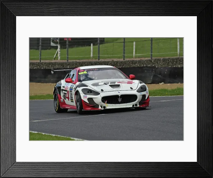 Framed Print : CM35 5279 Richard Dougal, Maserati Gran Turismo GT4 Framed Print : CM35 5279 Richard Dougal, Maserati Gran Turismo GT4